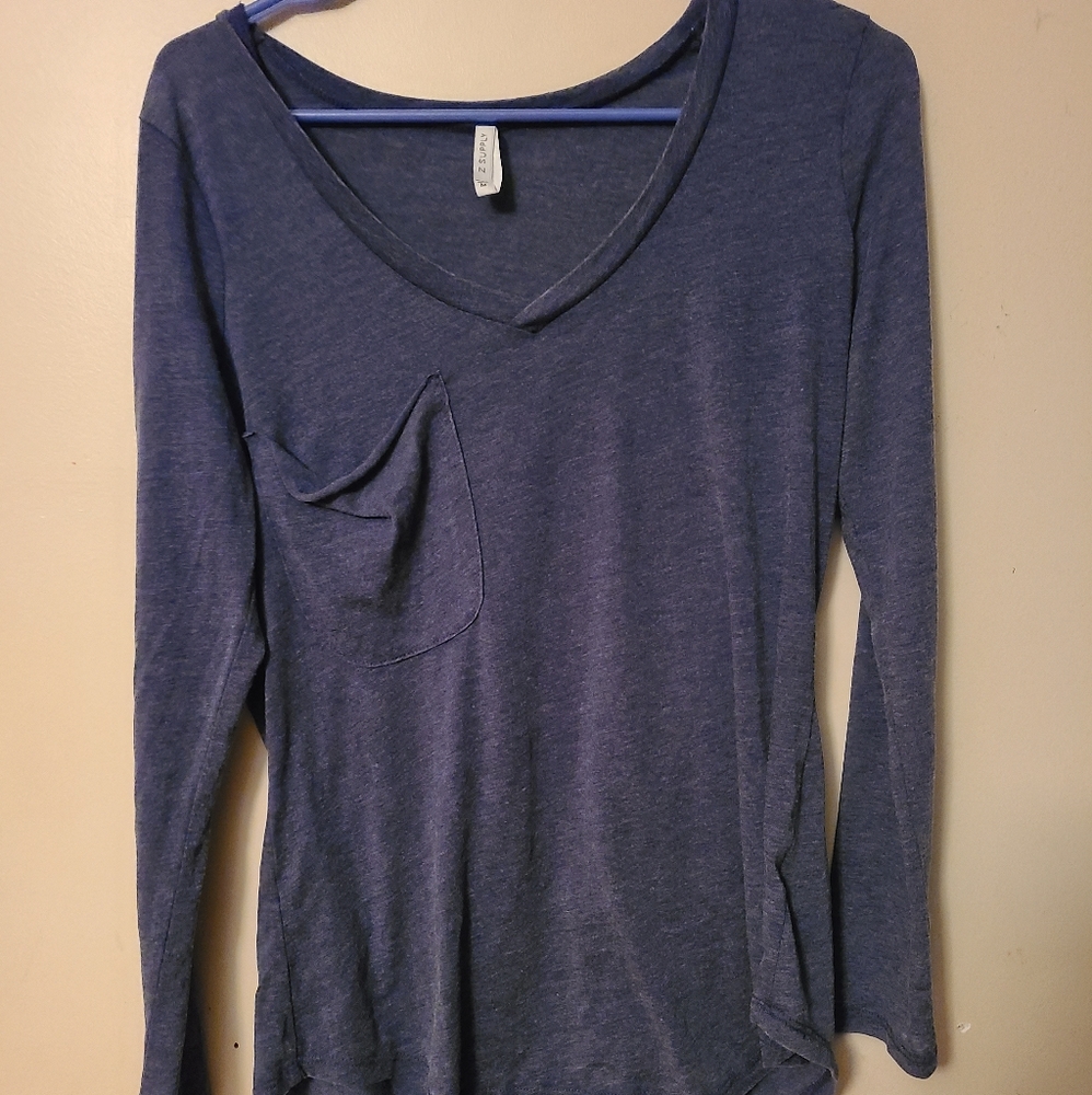 Z Supply long sleeve pocket tee
